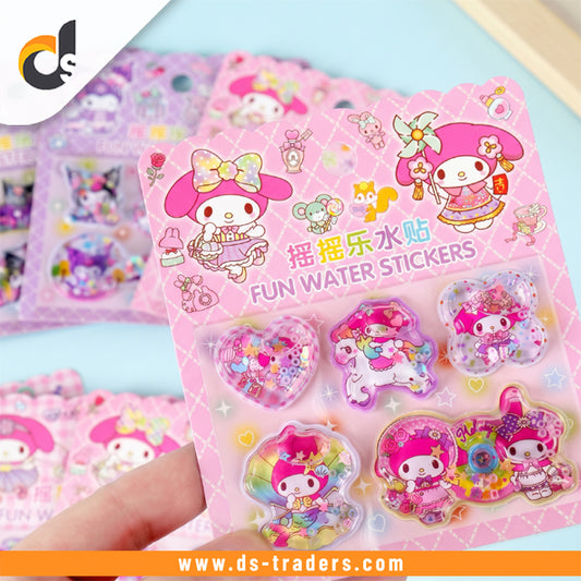 Cute Fun Water Sticker (Random Design)