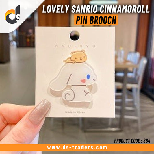 Lovely Sanrio Cinnamoroll Design Badge