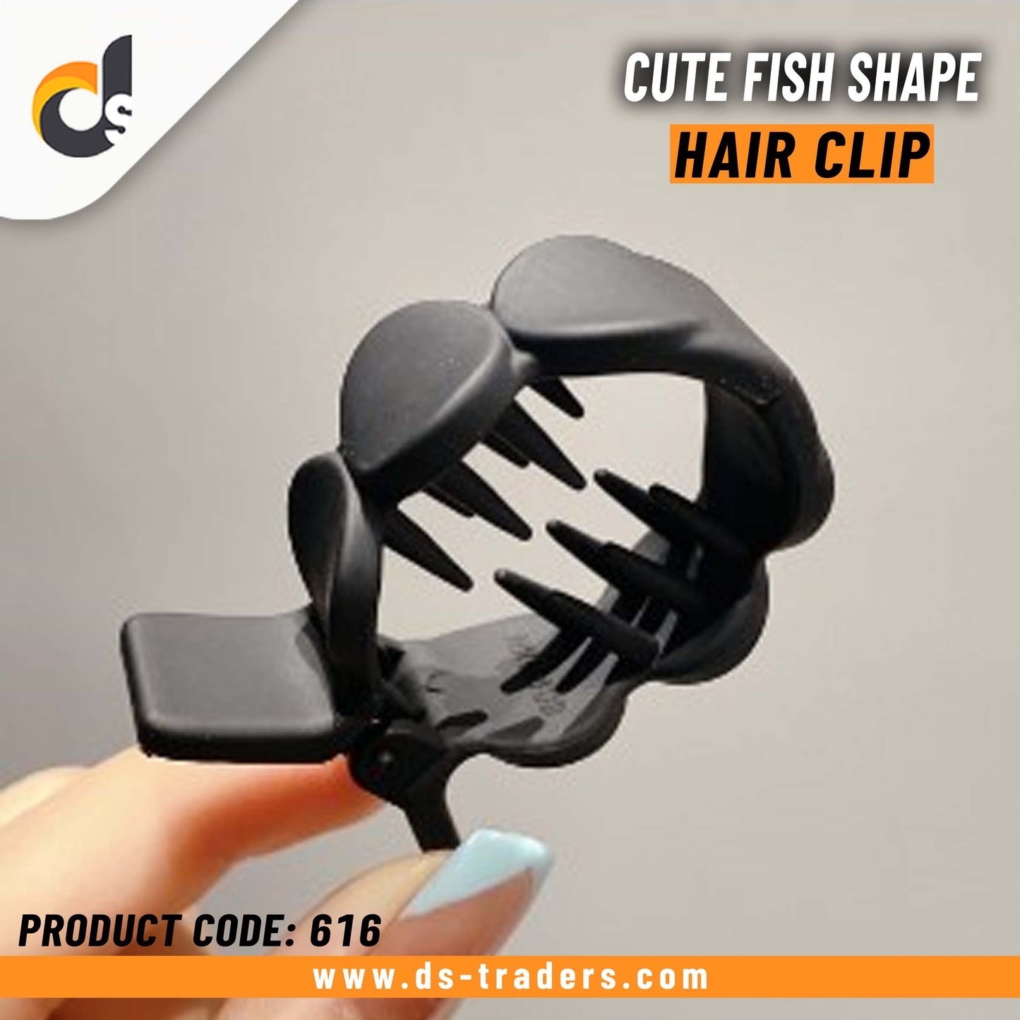 Cute Fish Shape Hair Clip