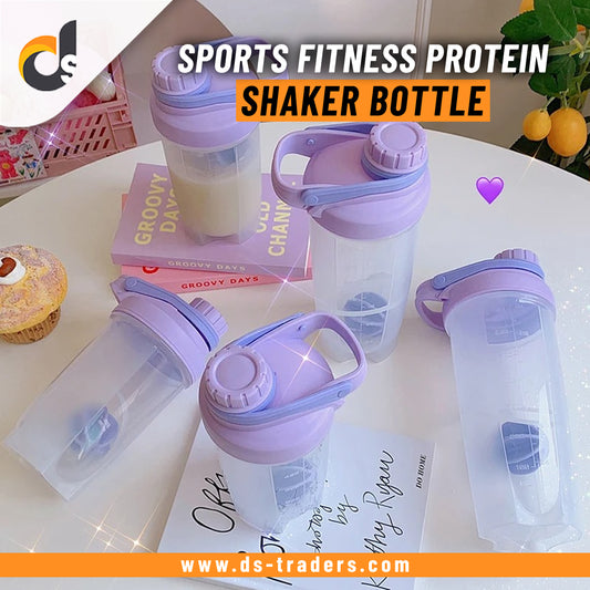 Sports Fitness Protein Shaker Bottle 700ML.