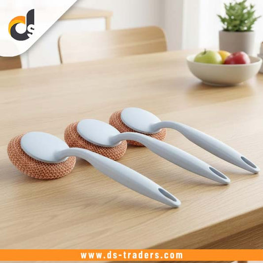 Pot Cleaning Sponge with Long Handle