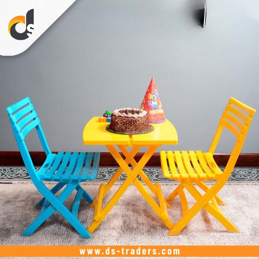 Kids Folding Table with Chair