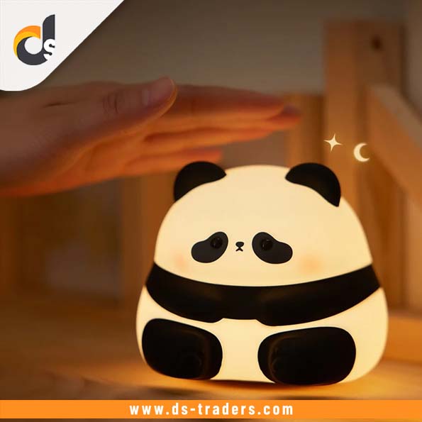 Rechargeable Silicon Panda Sensor Lamp
