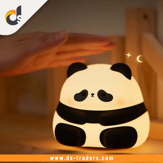 Rechargeable Silicon Panda Sensor Lamp