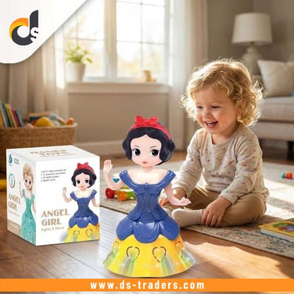 Musical Rotating and Dancing Doll Toy
