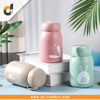 320ml Cute Glass Thermos Water Bottle