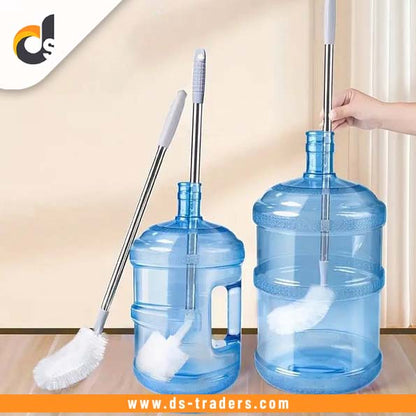 Long Handle Bottle Cleaning Brush With Steel Rod