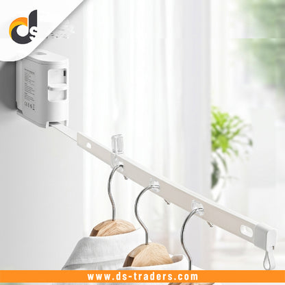 Retractable Wall Mounted Clothes Hanger