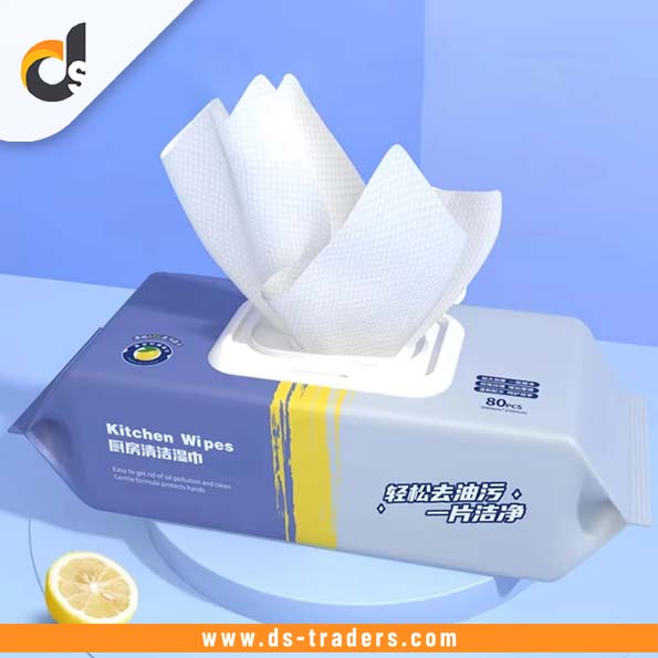 80PCs Kitchen Disposable Cleaning Wipes