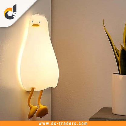Led Duck Night Light Rechargeable Lamp