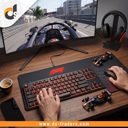 Smooth Gaming Keyboard Desk Mat (Random Design)
