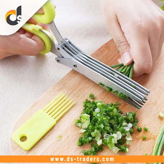 5 Layer Stainless Steel Kitchen Scissors