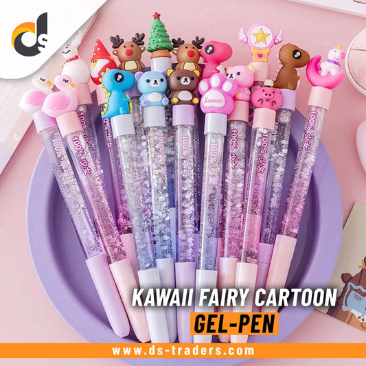 Kawaii Fairy Cartoon Design Gel-Pen (Random Design)