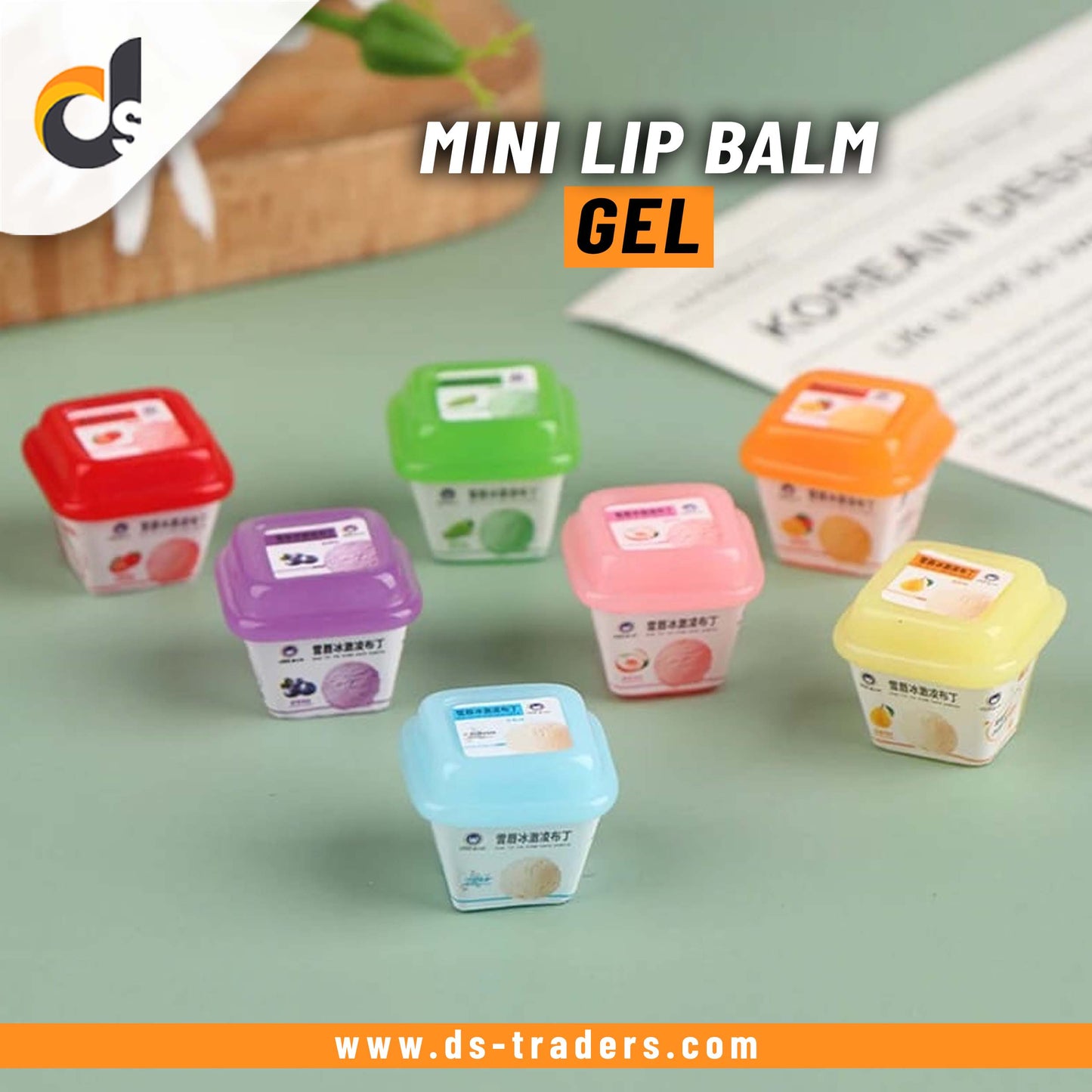 Pack Of 2 - Mini Lip Balm Gel