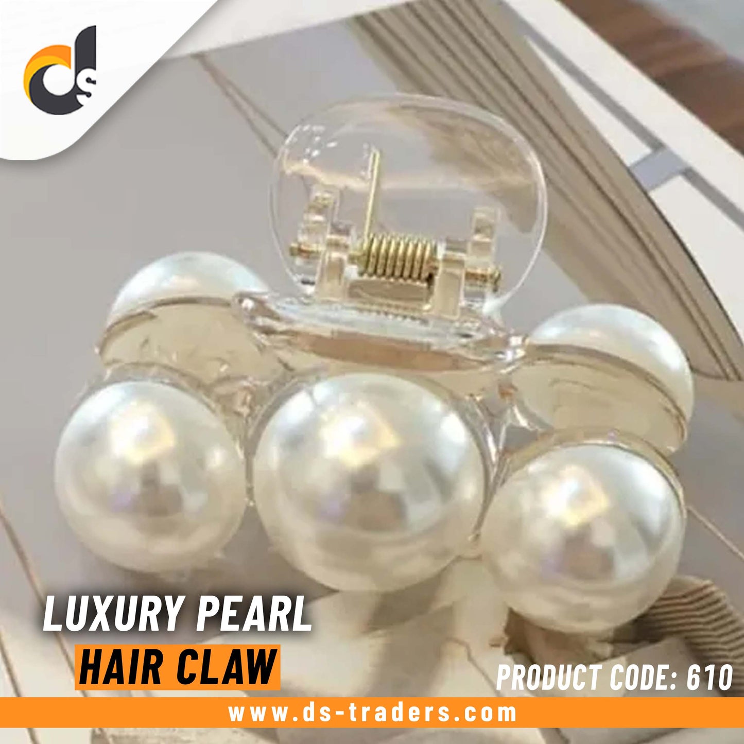 Luxury Pearl Hair Claw