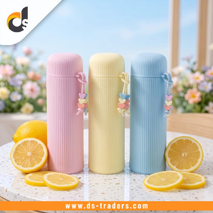 Elegant Pastel Love Travel Water Bottle