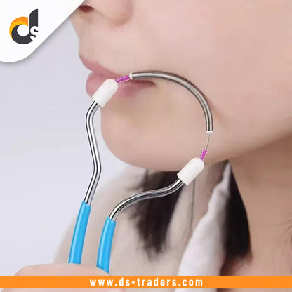 Portable Spring Facial Hair Removal Tool