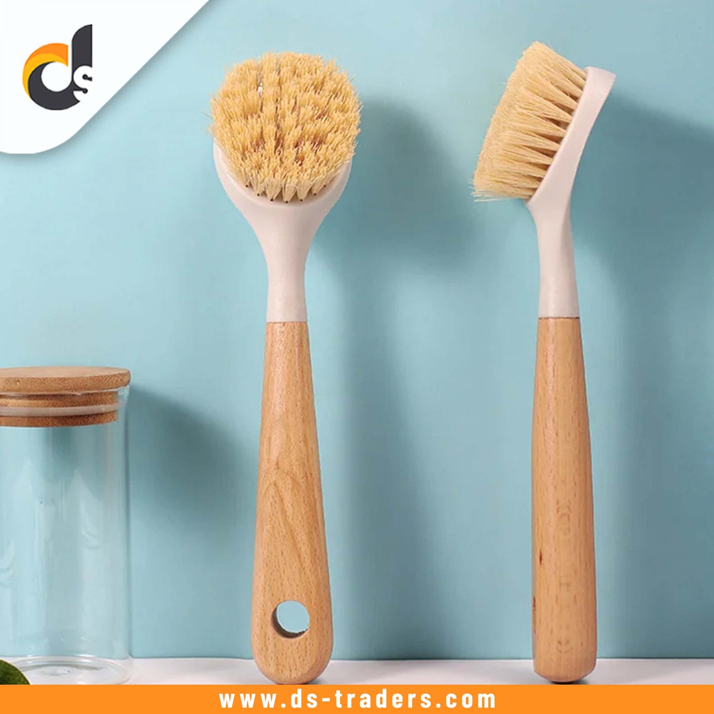 1PC Long Handle Pot Cleaning Brush