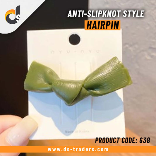 Anti-Slip Knot Style Hairpin