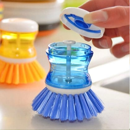 Liquid Soap dispenser Dish Washing Brush