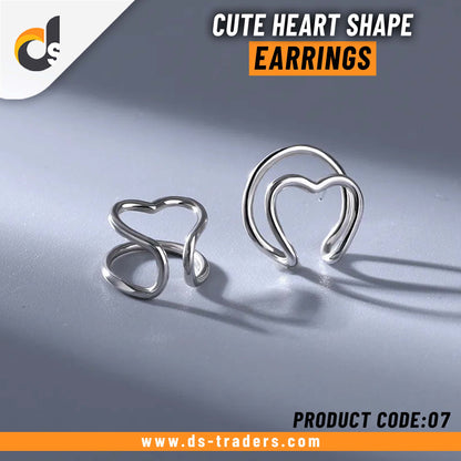 Cute Heart Shape Earrings