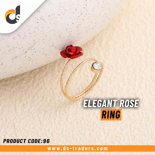 Elegant Rose Ring