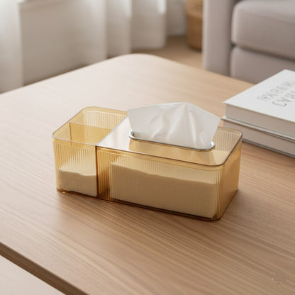 Multipurpose Transparent Tissue Box