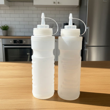 2PCs Plastic Ketchup Bottle Set