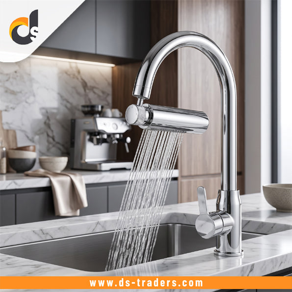 4 In 1 Adjustable Sink Faucet