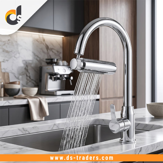 4 In 1 Adjustable Sink Faucet