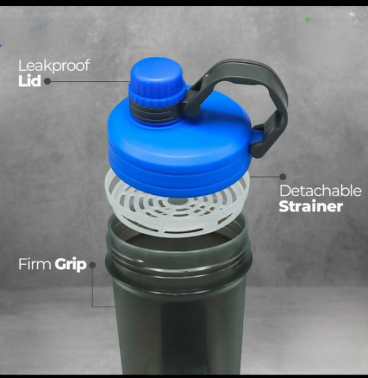 1PC Fitness Sports Water Bottle