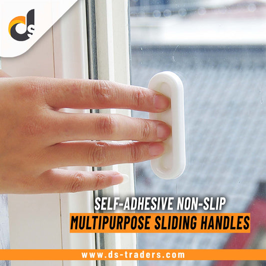 2 Pcs/set Self-adhesive Non-slip Grip Auxiliary Multipurpose Sliding Handles