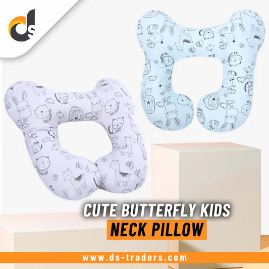 Cute Butterfly Kids Neck Pillow