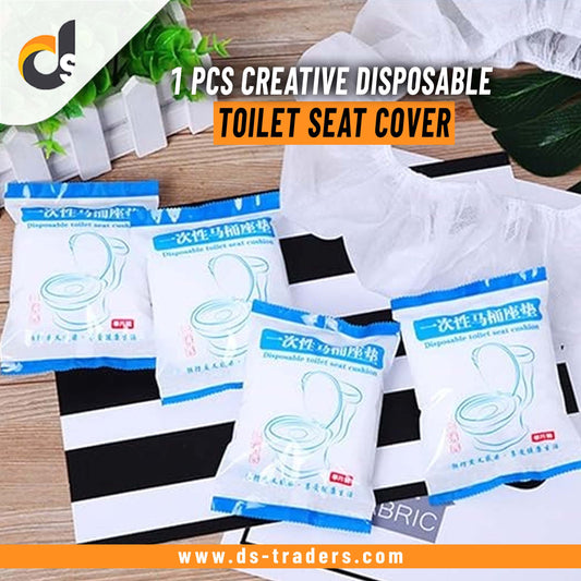 1 PCS Creative Disposable Toilet Seat Cover