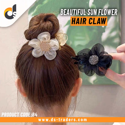 Beautiful Sun Flower Hair Claw