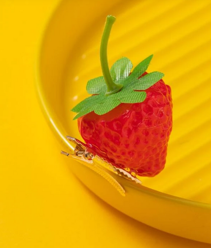Cute Strawberry Shape Hairpin