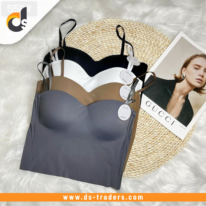 Imported High Quality Flower Design Foam Bra - Free Size(RANDOM COLOR)