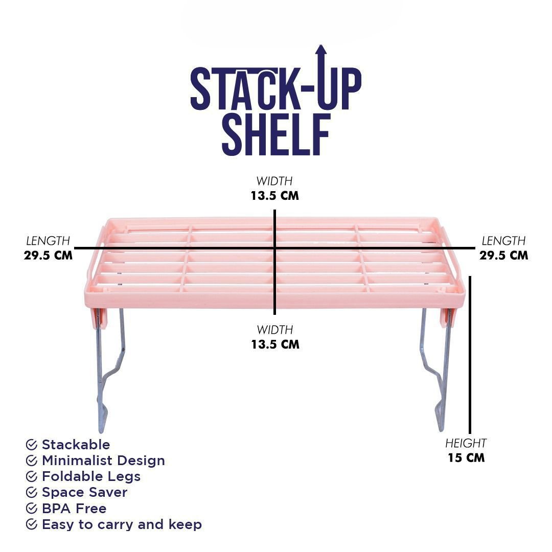 1 Pc Kitchen Stackable Shelf - DS Traders