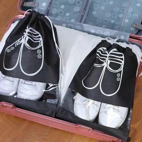 1 pcs Shoes Storage Bag Closet Organizer Travel Portable Waterproof Pocket - DS Traders