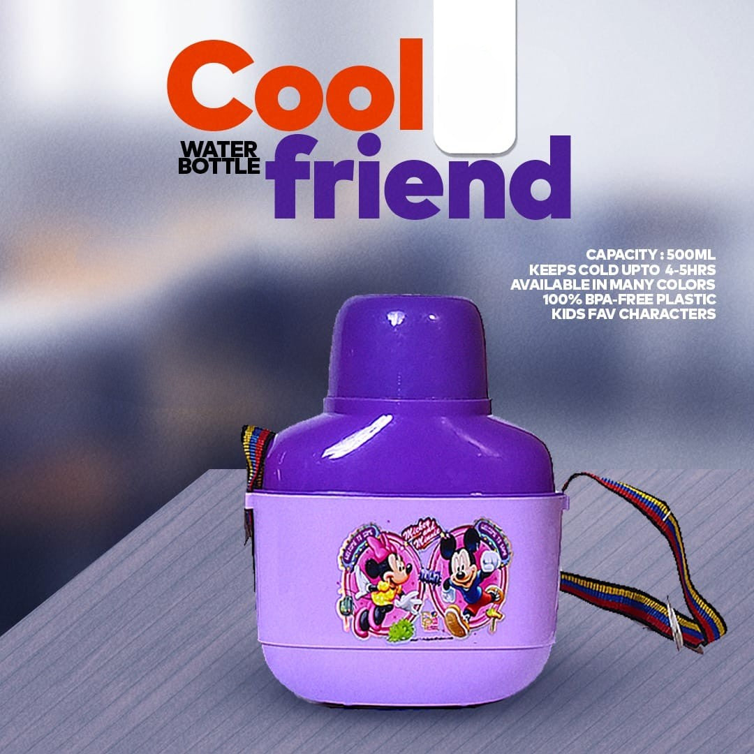 Cool Friend Thermos Water Bottle for Kids