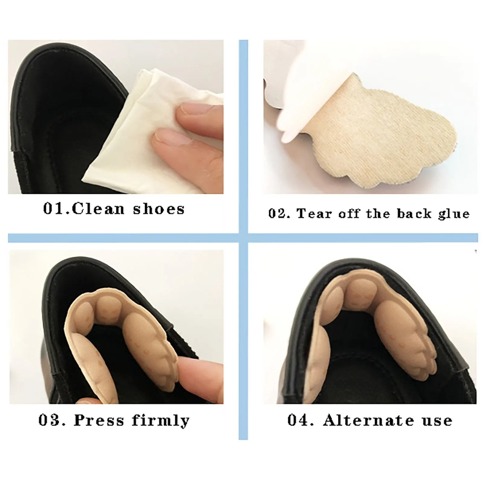 1pair High Heel Insoles Butterfly Pads. - DS Traders