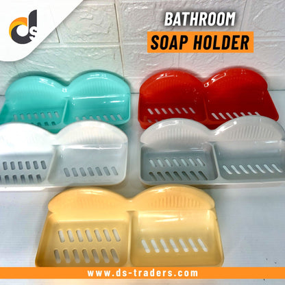 2 Portion Bathroom Soap Holder - DS Traders