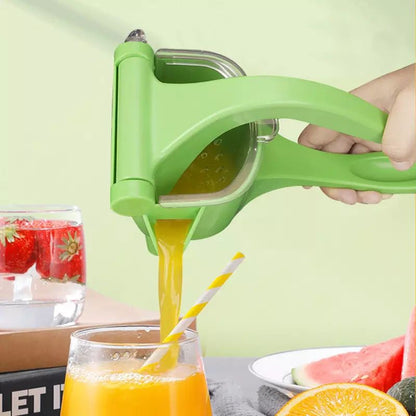 Heavy Duty PVC Plastic Manual Fruit Juicer Press Lemon Orange Juicer Fruit Citrus Extractor Tool