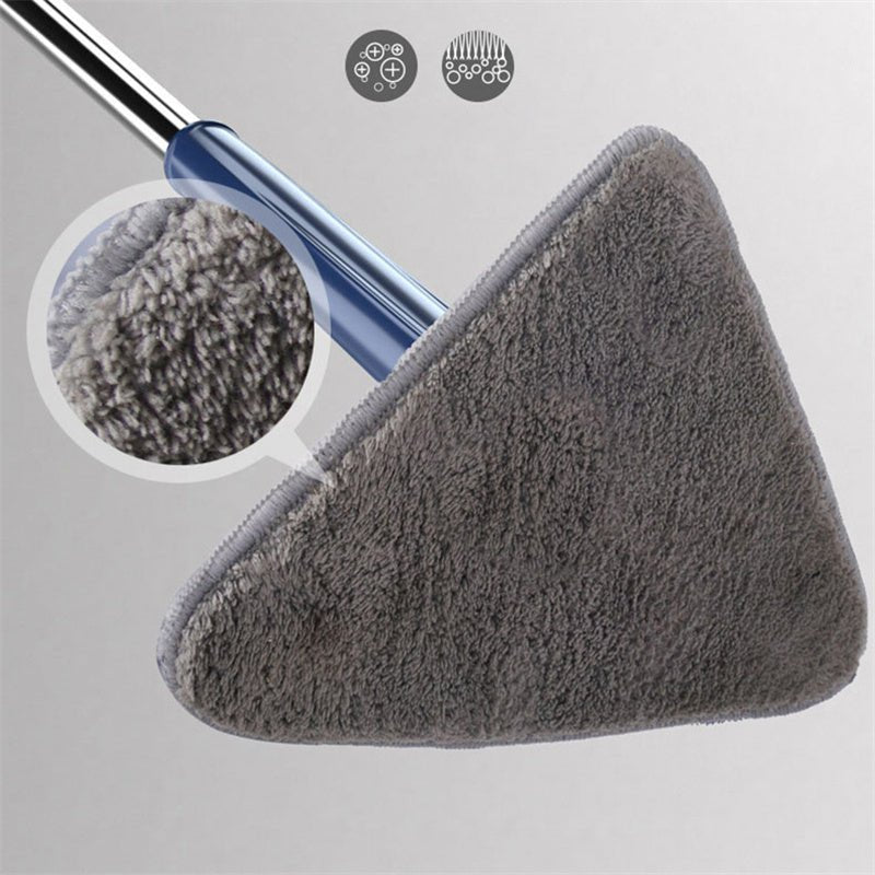 360° Rotatable Adjustable Cleaning Triangle Mop Multipurpose Cleaning Brush. - DS Traders