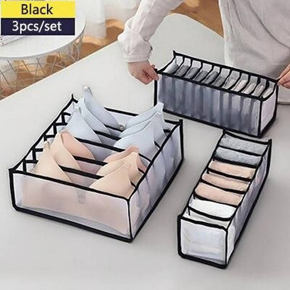 3PCS Set Undergarments Organizer. - DS Traders