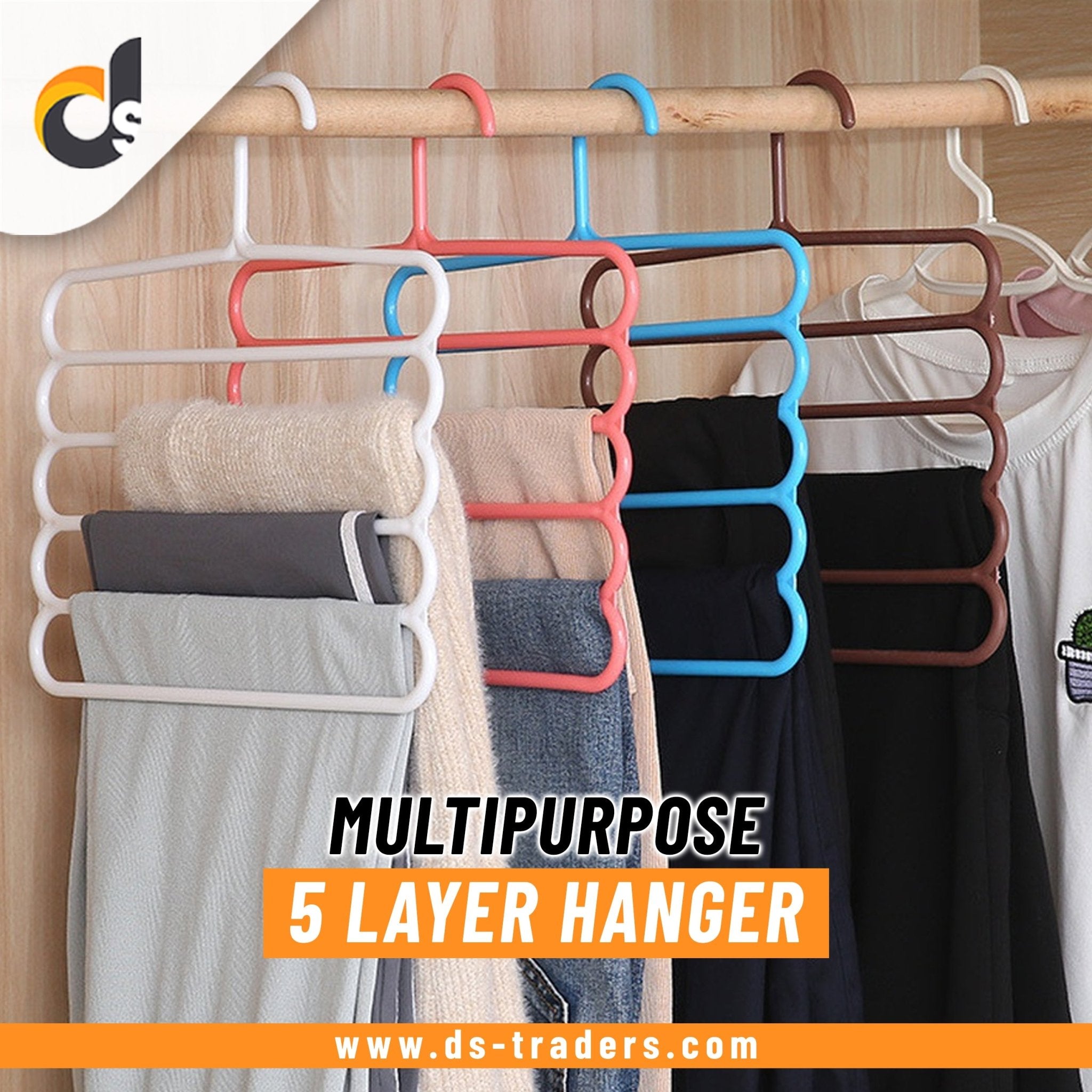 5 Layer Hanger For Multipurpose use – DS Traders