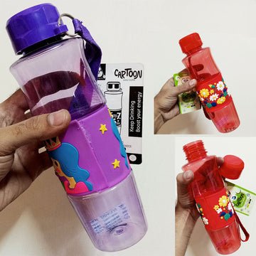 500ML Transparent Plastic Water Bottle - DS Traders