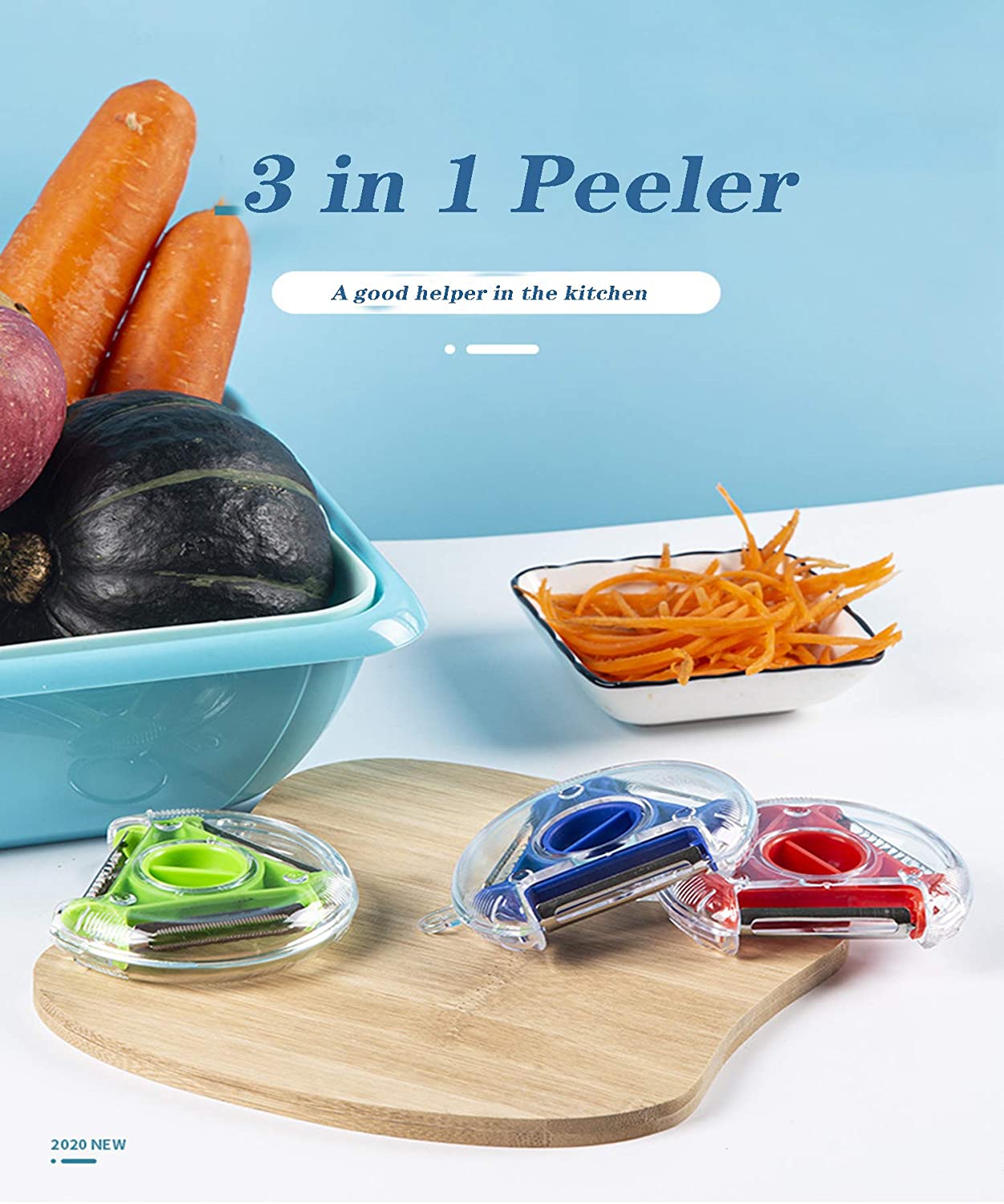 3-in-1 Trio Peeler