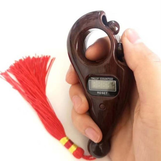 Digital Tally Counter with LED Light Beads Tasbeeh