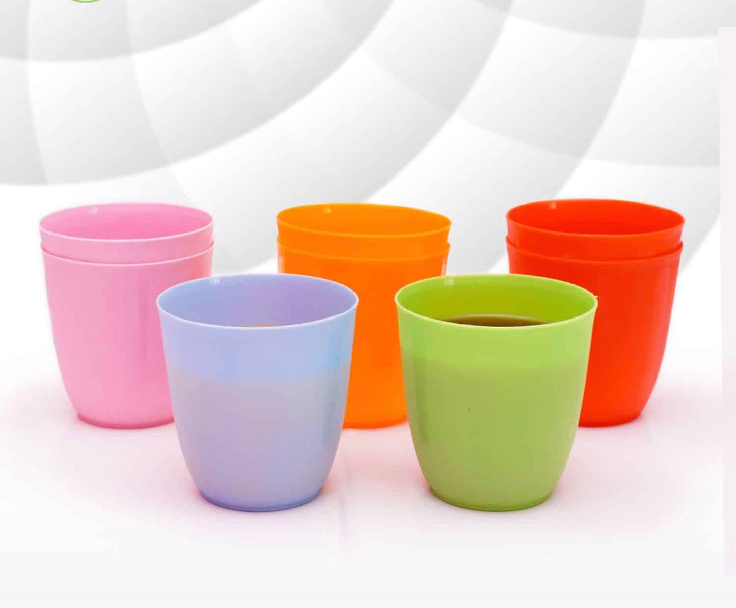 Pack Of 6 -Multipurpose Stackable Mini Glass